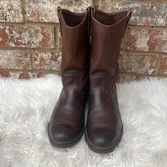 Red Wing 1159 Pull-On Brown Men’s Boots Size 10C main image 7